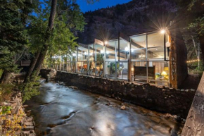 Historic Lodge located on Big Cottonwood River.
